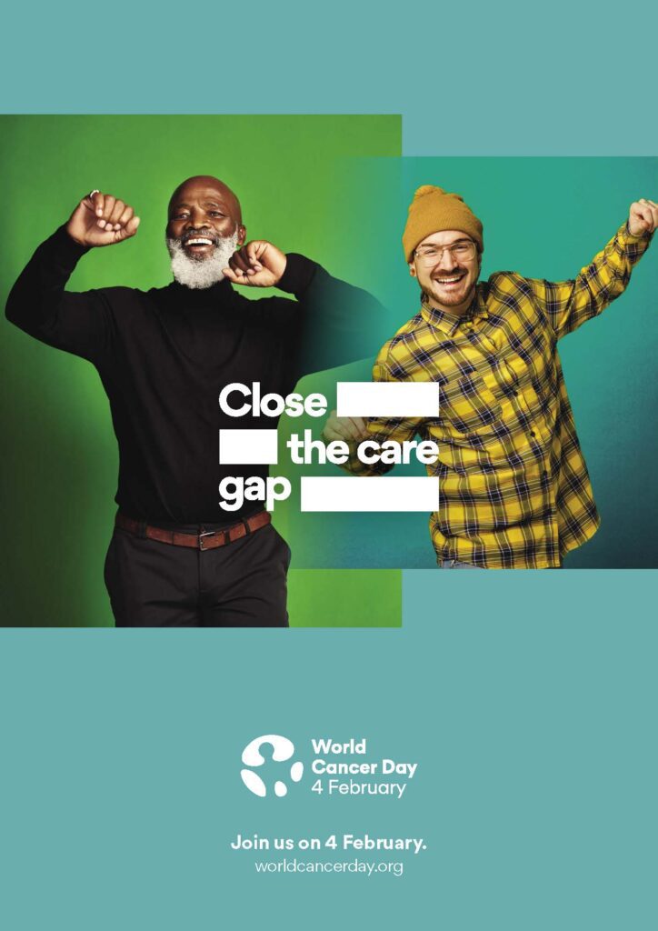 Visual of the campaign Close the care gap