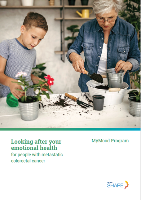 Cover of the MyMood patient brochure