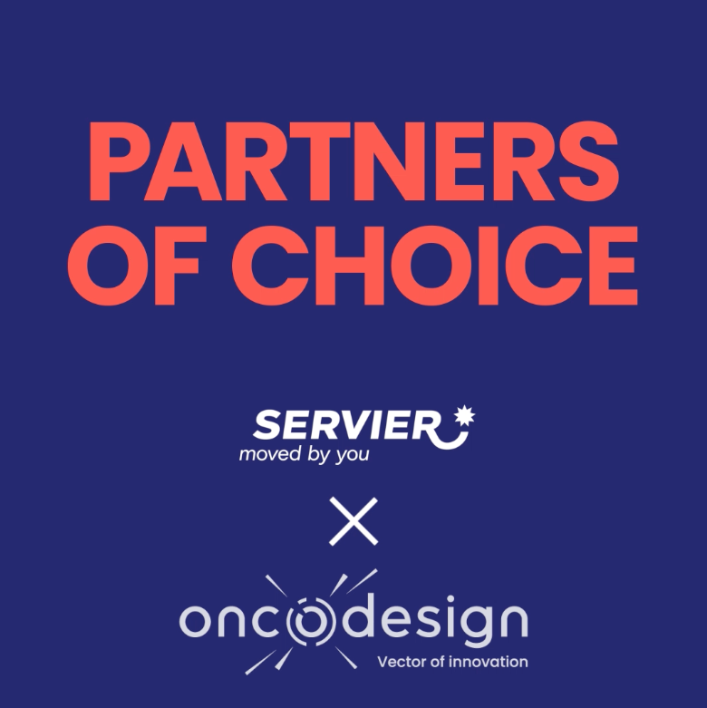 Video of "Partner of choice" on the collaboration between Servier and Oncodesign