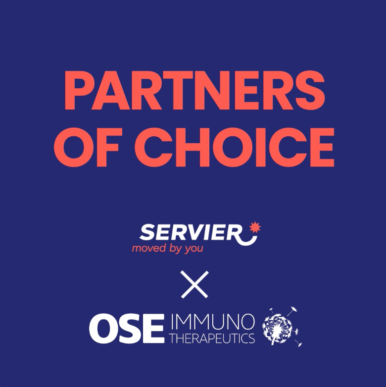 Video of "Partner of choice" on the collaboration between Servier and OSE
