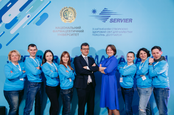 Picture of the Servier Ukraine team