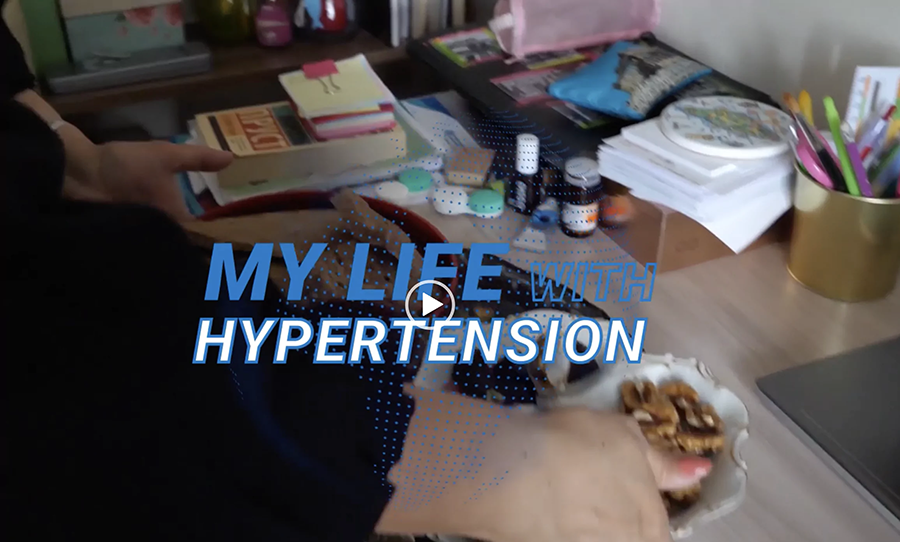 Cover of the My Life with hypertension video