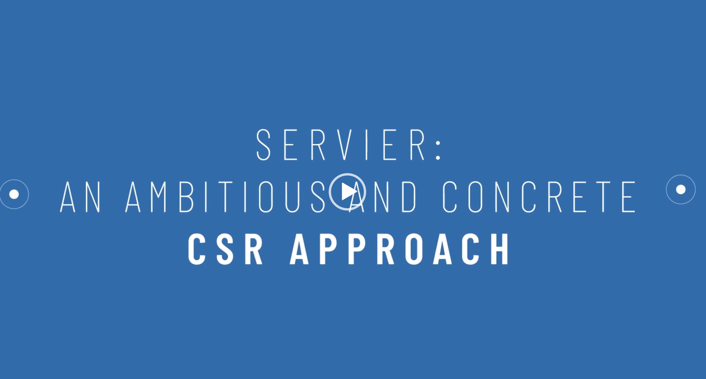 Cover of the Servier video: A CSR approach