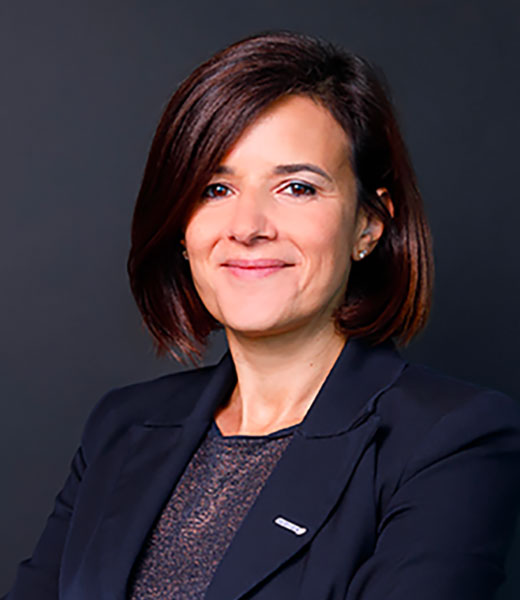 Portrait de Virginie Dominguez, Vice-Présidente Exécutive Digital, Data et Systèmes d’Information