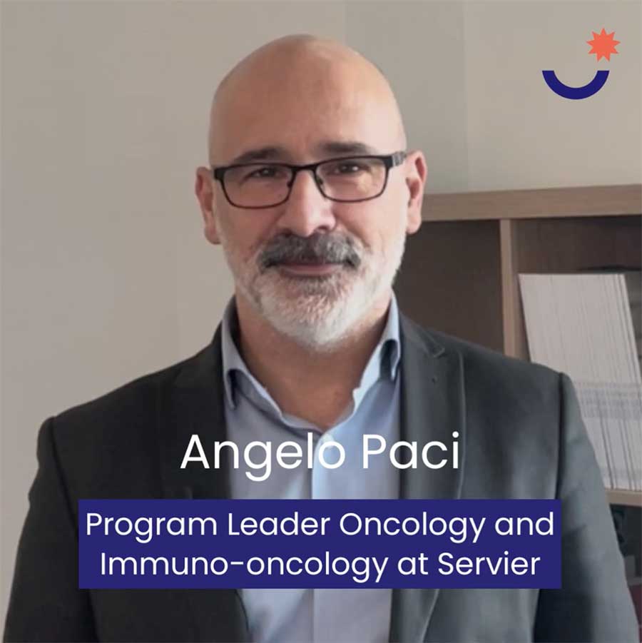 Video of Angelo Paci, Program Leader Oncology and Immuno-oncology at Servier
