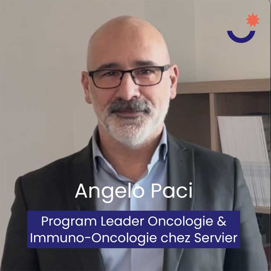 Video d'Angelo Paci, Program Leader Oncologie et Immuno-oncologie Servier