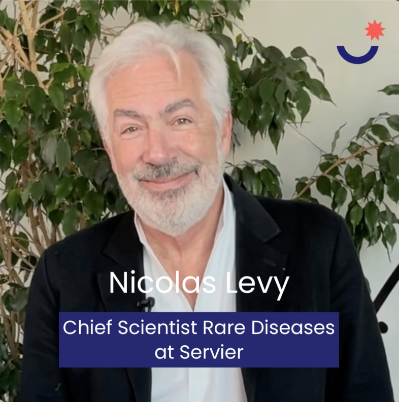 Cover of the video: Nicolas Levy, Chief Scientist Rare Diseases at Servier